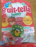 Mängden socker i Fruit-tella Dummy