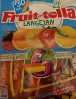 Mängden socker i Fruit-tella