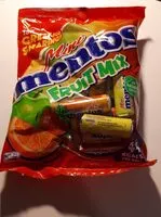 Mängden socker i Mini mentos fruit mix