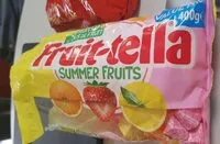 Mängden socker i Fruit-tella