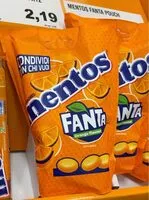 Mängden socker i Mentos Fanta