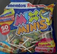 Mängden socker i Mix Of Minis Süßwaren-mischung Mit 55 Portionspackungen
