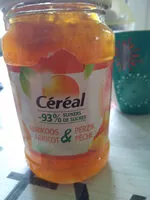 Mängden socker i Cereal Fruit Abrikoos Perzik