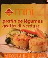 Mängden socker i Gratin de légumes