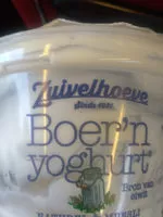 Mängden socker i Zuivelhoeve Boer'n yoghurt