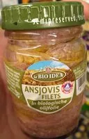 Mängden socker i Filet d’anchois dans huile d’olive