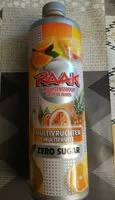 Mängden socker i Sirop de fruit