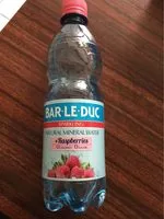 Mängden socker i Eau minerale gazeuse framboise