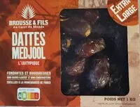 Mängden socker i Dattes Medjool - L'Atypique