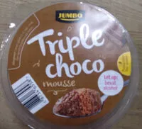 Mängden socker i Triple choco mousse