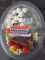Mängden socker i Maaltijdsalade Mozzarella
