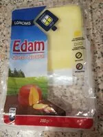 Mängden socker i Queso Edam lonchas