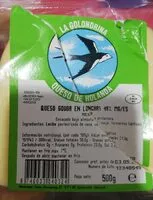 Mängden socker i queso de Holanda gouda en lonchas