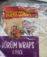 Mängden socker i Durum wrap