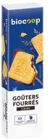 Mängden socker i Biscuits fourrés crème de cacao - Biocoop