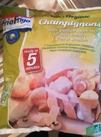 Mängden socker i Champignons surgelés