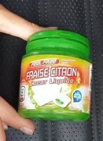 Mängden socker i Chewing-gum saveur fraise citron
