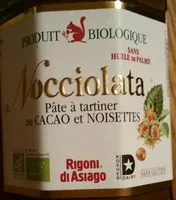 Mängden socker i Nocciolata