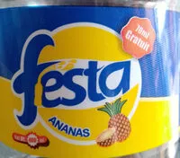 Mängden socker i festa ananas