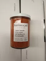 Mängden socker i sauce tomate à la crème de brebis et à la coriandre