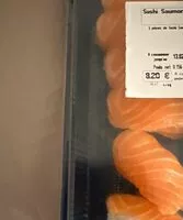 Mängden socker i Sushi saumon