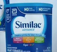 Mängden socker i Similac Advance