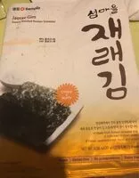 Mängden socker i Savoury roasted korean seaweed