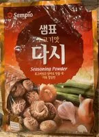 Mängden socker i Sempio seasoning powder