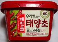 Mängden socker i CJ Red pepper paste (TYC GOLD)
