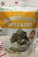 Mängden socker i Chips d’algues