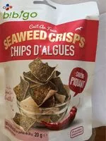 Mängden socker i Chips d'Algues
