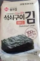 Mängden socker i Algues grillées