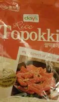 Mängden socker i Rice topokki