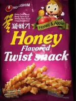 Mängden socker i Honey flavored twist snack