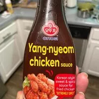 Mängden socker i Yang-Nyeom chicken sauce