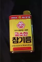 Mängden socker i Huile De Sesame Ottogi