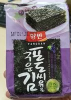 Mängden socker i สาหร่ายทะเลปรุงรสด้วยน้ำมันเมล็ดองุ่น
