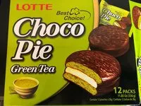 Mängden socker i Lotte Choco pies (green tea)