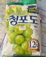 Mängden socker i Candy saveur de raisin vert