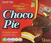 Mängden socker i Lotte Choco Pie