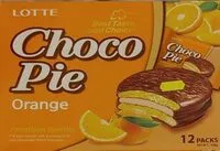 Mängden socker i Choco pie orange
