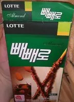 Mängden socker i Pepero chocolat amande
