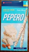 Mängden socker i PEPERO Snowy Almond