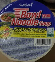 Mängden socker i Bowl noodle soup