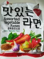 Mängden socker i Samyang Lamen Assorted Vegetable