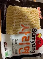 Mängden socker i Samyang nouilles pures