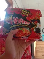 Mängden socker i Samyang grg extra hot chiken
