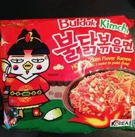 Mängden socker i Buldak Kimchi : Hot chicken flavor ramen