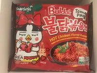 Mängden socker i Tomato Pasta Buldak Artificial Spicy Chicken Flavor Ramen