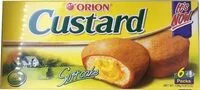 Mängden socker i Orion Custard soft cake